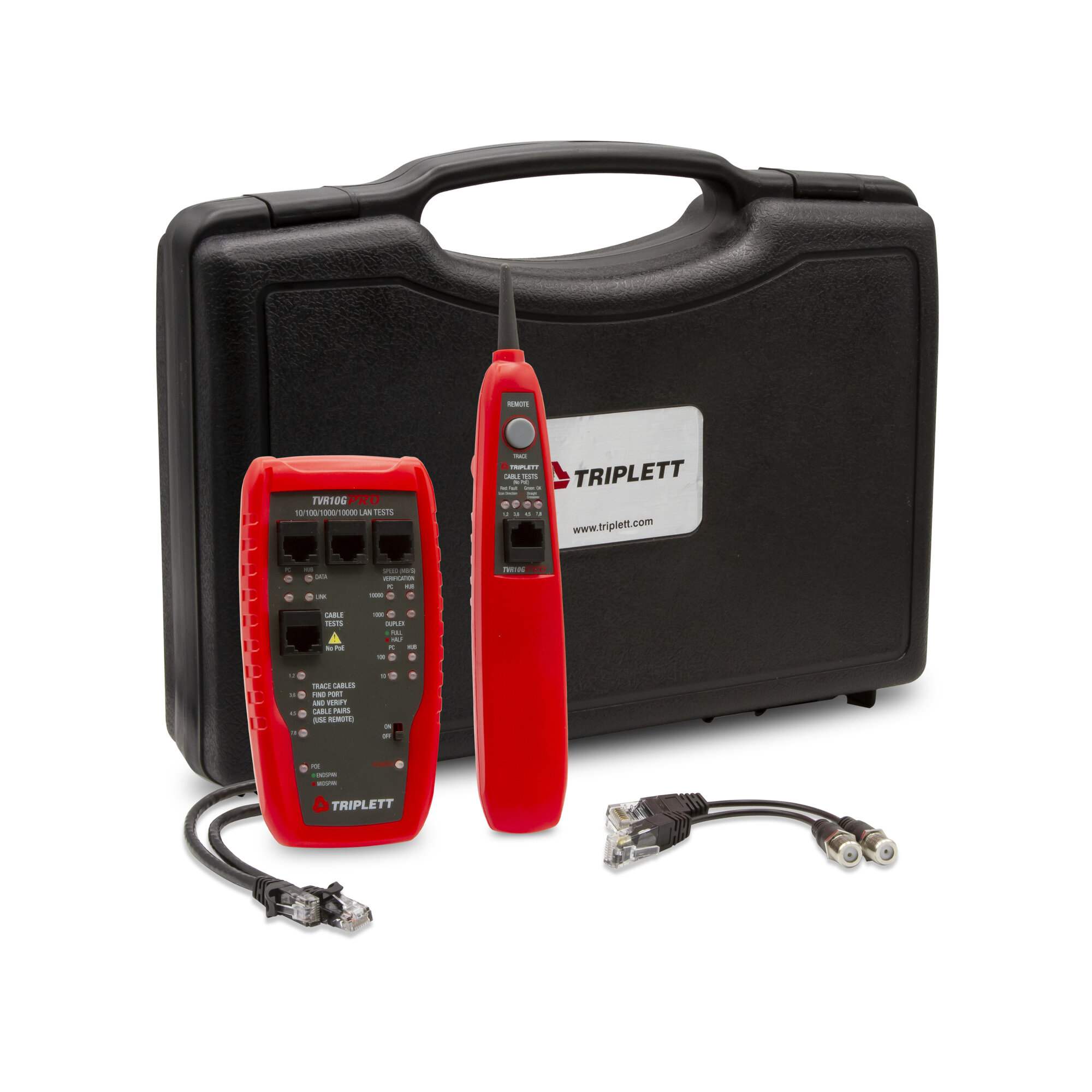 Triplett LAN Network Tester (10/100/1000/10000 MB/s)