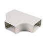 HellermannTyton 3/4" Tee Cover 1" Bend Radius - Bag of 10 - Office White