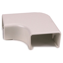 HellermannTyton 3/4" Elbow Cover 1" Bend Radius - Bag of 10 - Office White