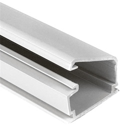 HellermannTyton 3/4" 20 Piece Surface Raceway - 6' Sticks - Office White