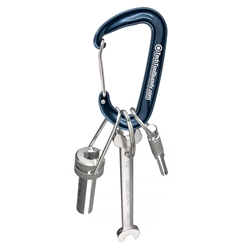 CATV Carabiner Kit with speed wrench, shield key and locking carabiner