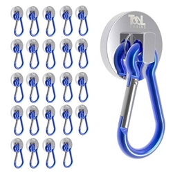 35lb Neodymium Magnet Base w/ Carabiner