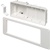 Arlington Four Gang LCD & Plasma Wiring Box
