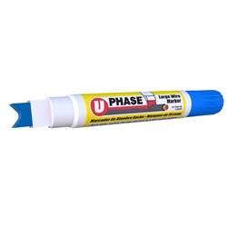 U-Phase Large Permanent Wire Marker - Blue