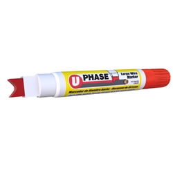 U-Phase Large Permanent Wire Marker - Red