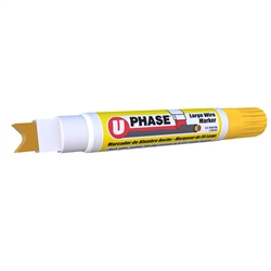 U-Phase Large Permanent Wire Marker - Yellow