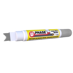 U-Phase Large Permanent Wire Marker - Gray