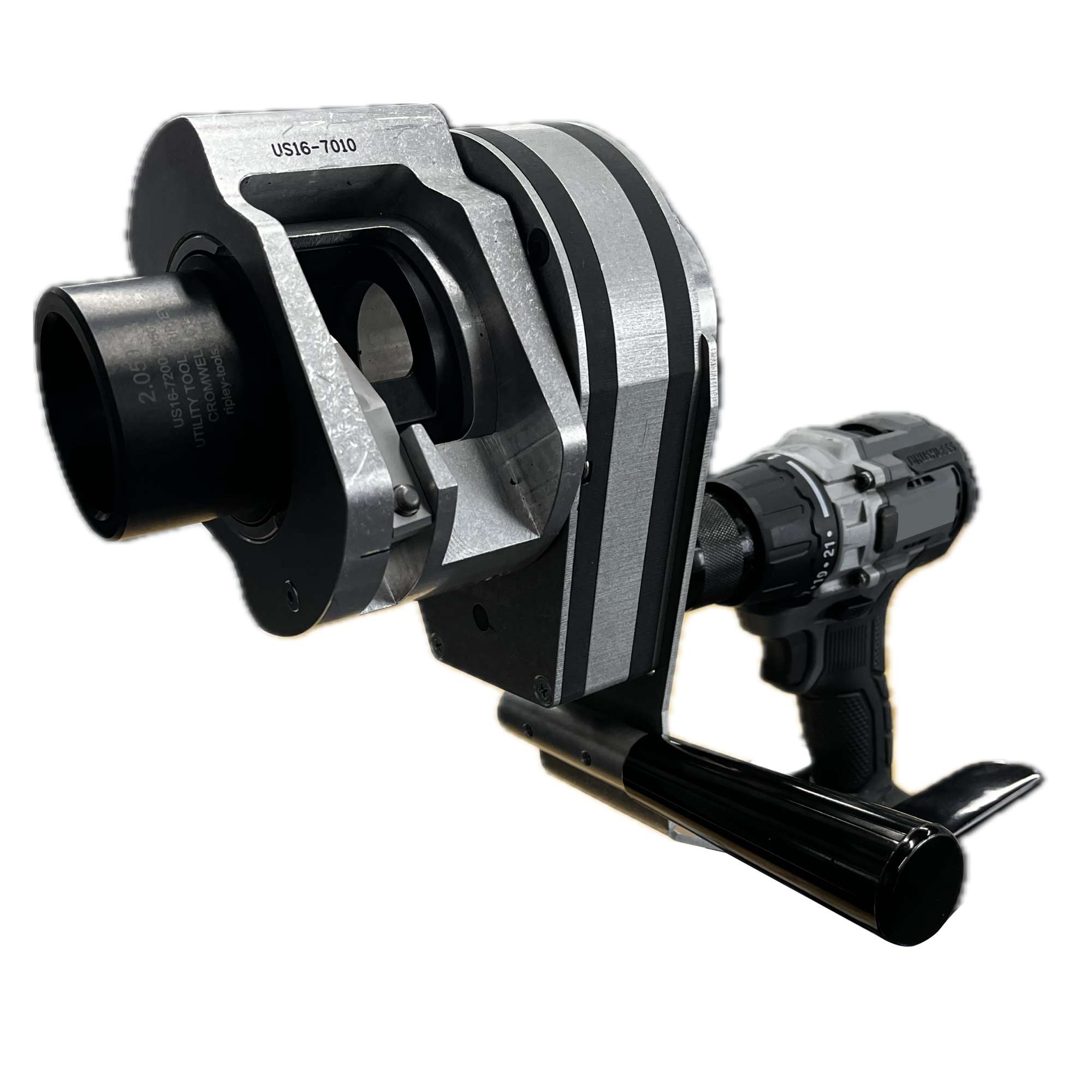 UtilityTool by Ripley Tools US16 MAX Drill Operated Jacket Removal Tool - up to 2.625in Cable