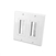 Vanco Decor Style Brush Bulk Plate Dual Gang White