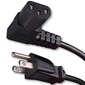 Vanco Flat Panel TV Right Angle Power Cord, 3ft