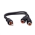 Male RCA to 2 Female RCA Cable