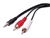 Vanco 3.5mm Stereo to Dual RCA Plugs - 6ft
