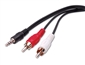 Vanco 3.5mm Stereo to Dual RCA Plugs - 6ft
