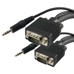 Vanco VGA Cable 10ft w/Audio