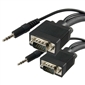 Vanco VGA Cable 15ft w/Audio