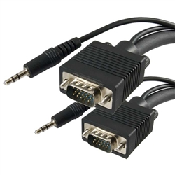 Vanco VGA Cable 15ft w/Audio