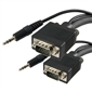 Vanco VGA Cable 35ft w/Audio