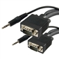 Vanco VGA Cable 6ft w/Audio