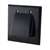 Vanco Dual Low Profile Bundled Cable Wall Plate - Black