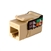 Vertical Cable CAT6A Keystone Jack - Ivory