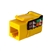 Vertical Cable CAT6A Keystone Jack - Yellow