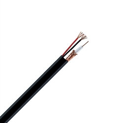Siamese RG59-18/2 Cable Solid Copper - 500ft