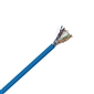 CAT 6 F/UTP Solid Riser Shielded CMR Cable - 1000ft Blue