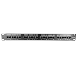 24 Port CAT5e UTP Rack Mount Patch Panel