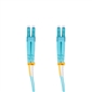 LC - LC Multi-Mode Duplex Fiber Optic Patch Cable - 1M