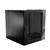 Double Section Lockable Wall Mount Cabinet 9U