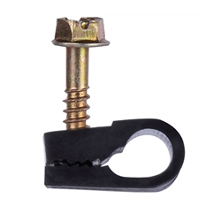 Signature Series Ground Wire Flexible Screw Clips, 100pcs