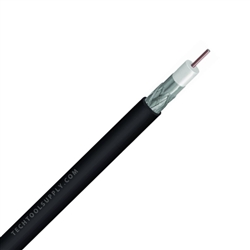 Vericom RG6 Coaxial Cable 1000ft Reel In Box - Black