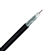 Vericom RG6 Quad Coaxial Cable 1000ft Reel In Box - Black