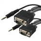 Vanco VGA Cable 100ft w/Audio