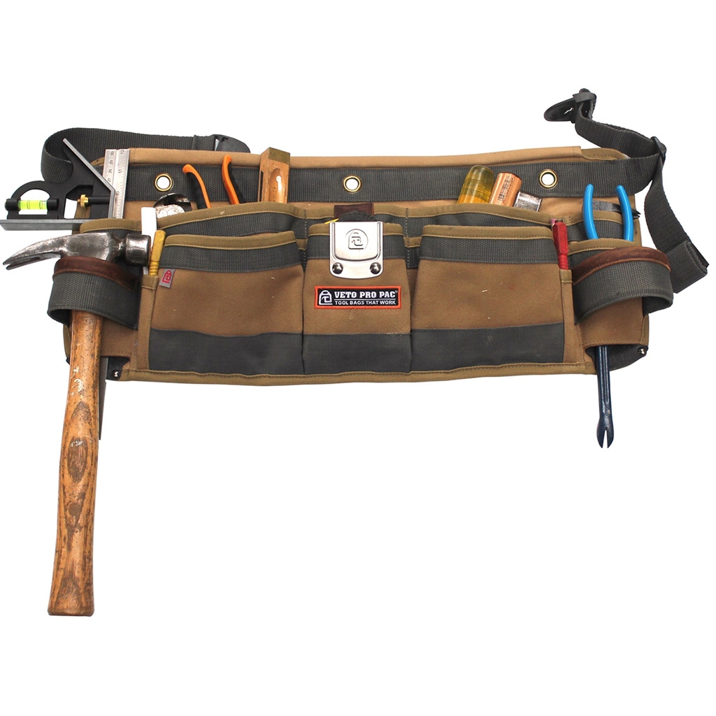 VETO PRO PAC エプロン ベージュ Veto Pro Pac TA-WB Waist Tool Apron | Tech Tool Supply