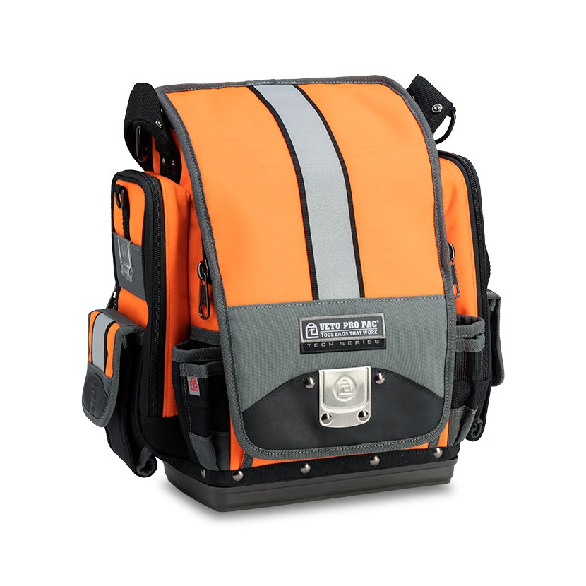 Veto Pro Pac TP-XXL Closable Tool Pouch - Hi-Viz Orange