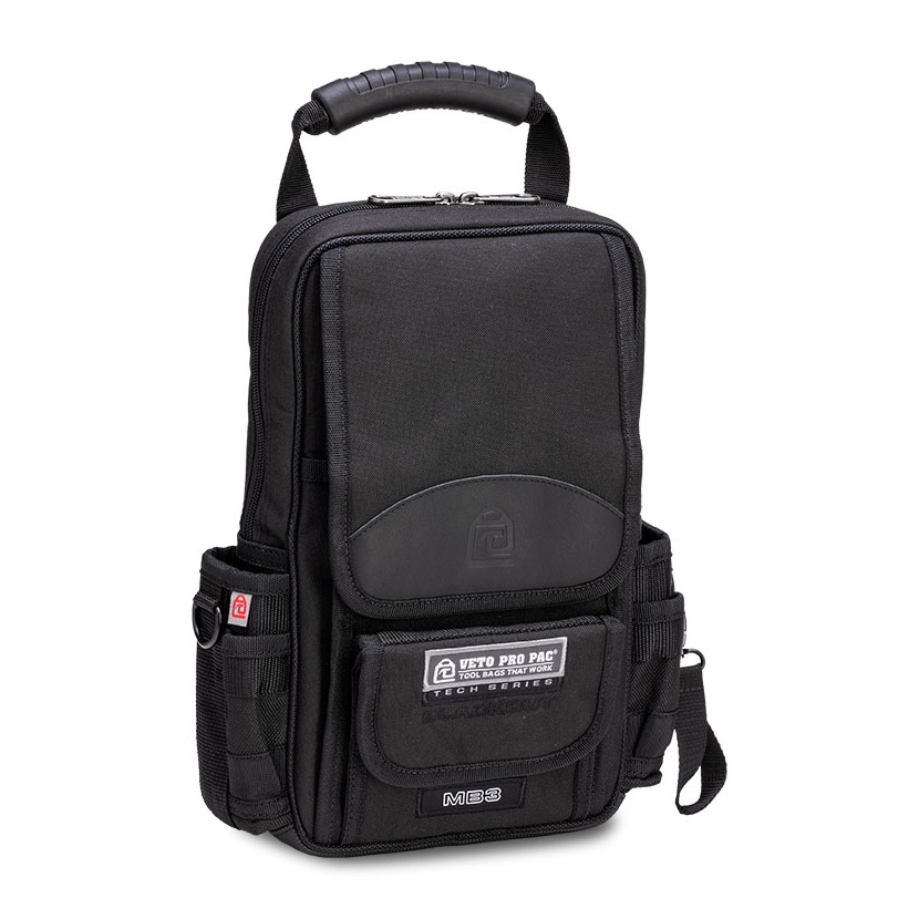 Veto Pro Pac MB3 Large Compact Sling Meter Bag - Blackout