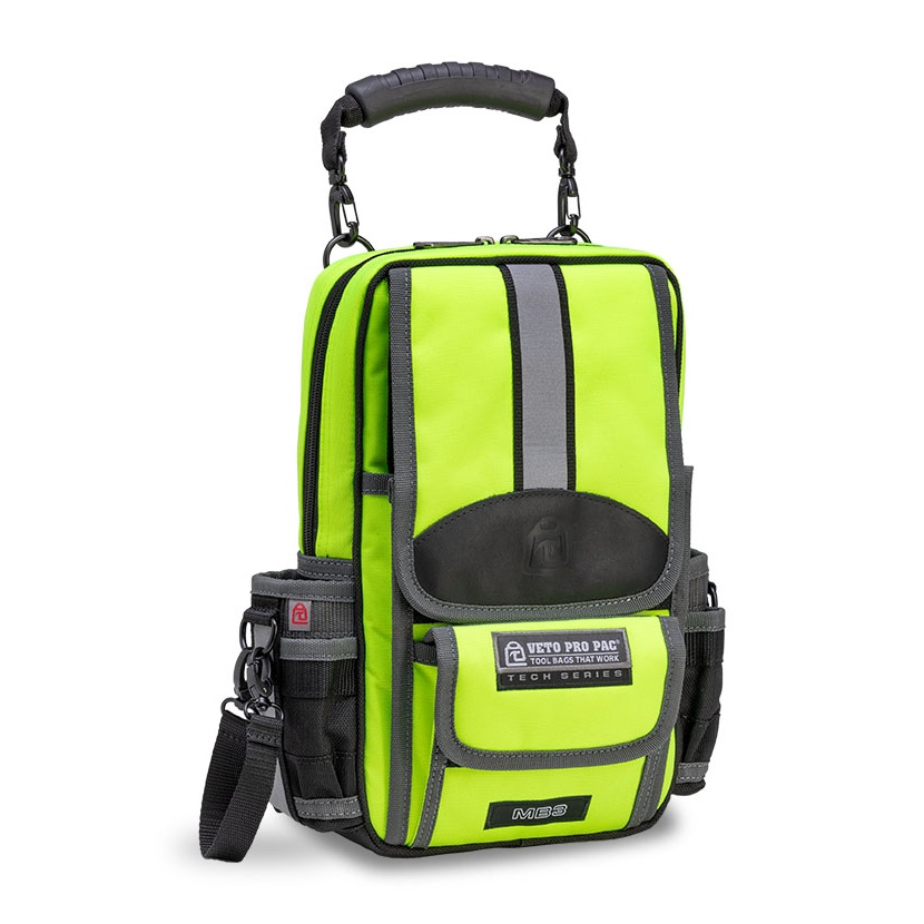 Veto Pro Pac MB3 Large Compact Meter Bag - Hi-Viz Yellow
