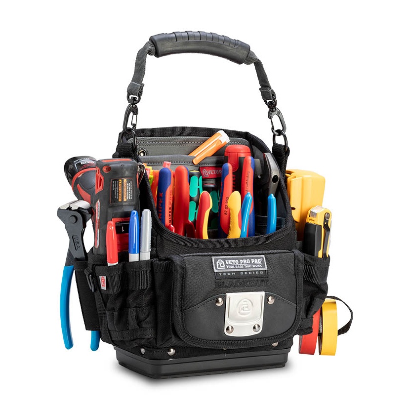 Veto Pro Pac TP6B Compact Open-Top Tool Pouch - Blackout