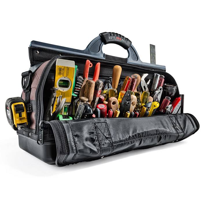 Veto Pro Pac XXL-F Large Contractor Tool Bag for Longer Tools 