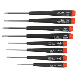 Wiha Precision Ball End Hex Drivers - 8pc Set