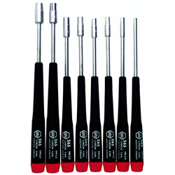 Wiha Precision Metric Nut Drivers - 8pc Set