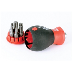 Wiha 6-in-1 SoftFinish Stubby Bit Holder - Torx