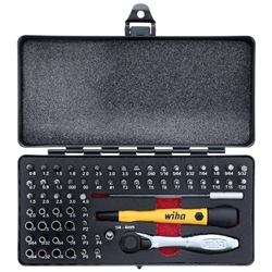 Wiha Master Tech ESD MicroBits - 65pc Set