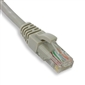 CAT5e Ethernet Patch Cable, Booted, Grey - 10ft