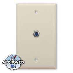 Holland 3Ghz Single F Wall Plate