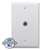 Holland 3Ghz Single F Wall Plate