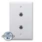Holland 3Ghz Dual F Wall Plate