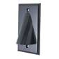 Vanco Bulk Cable Wall Plate - Black