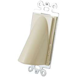 Decor Bulk Cable Wall Plate Insert - Ivory